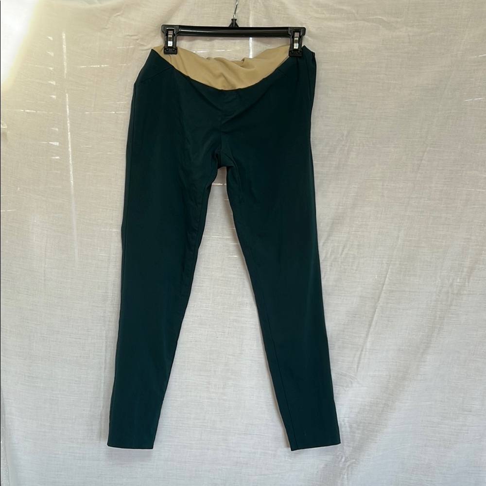 Motherhood Teal Comfortable and Stylish Leggings
